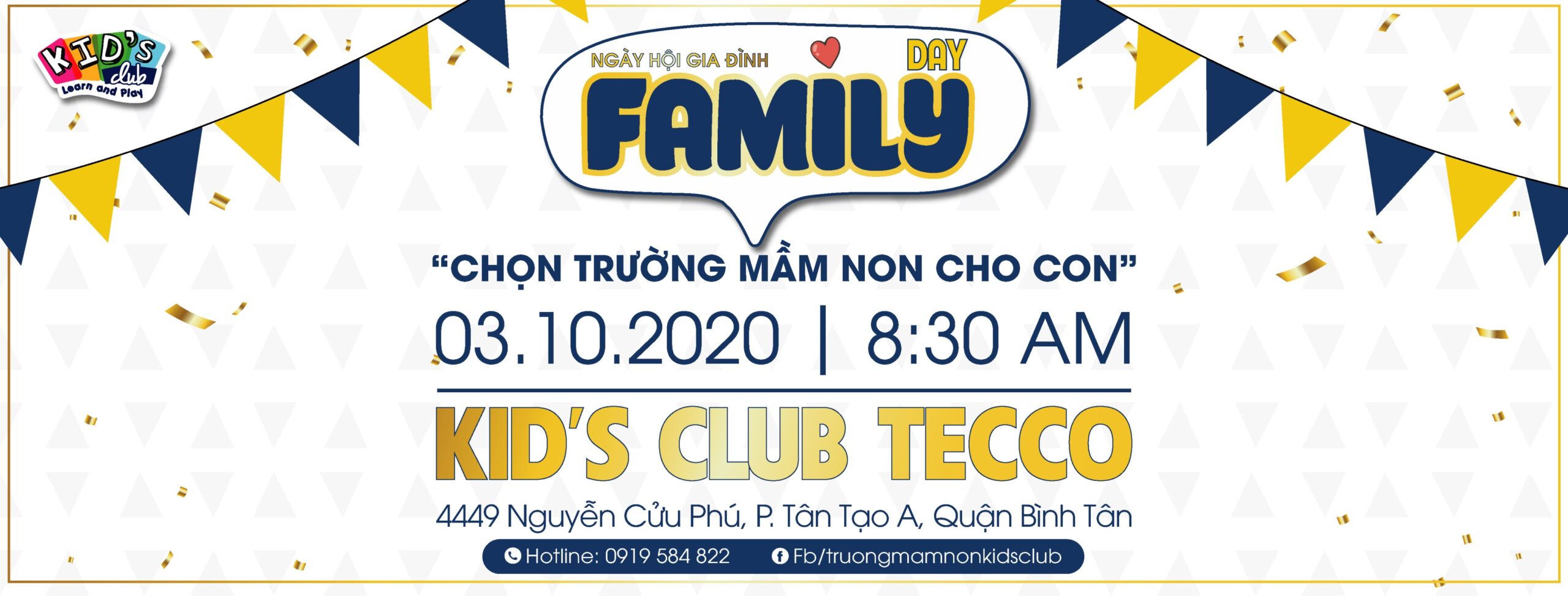 KID’S CLUB TECCO | FAMILY DAY – NGÀY HỘI GIA ĐÌNH