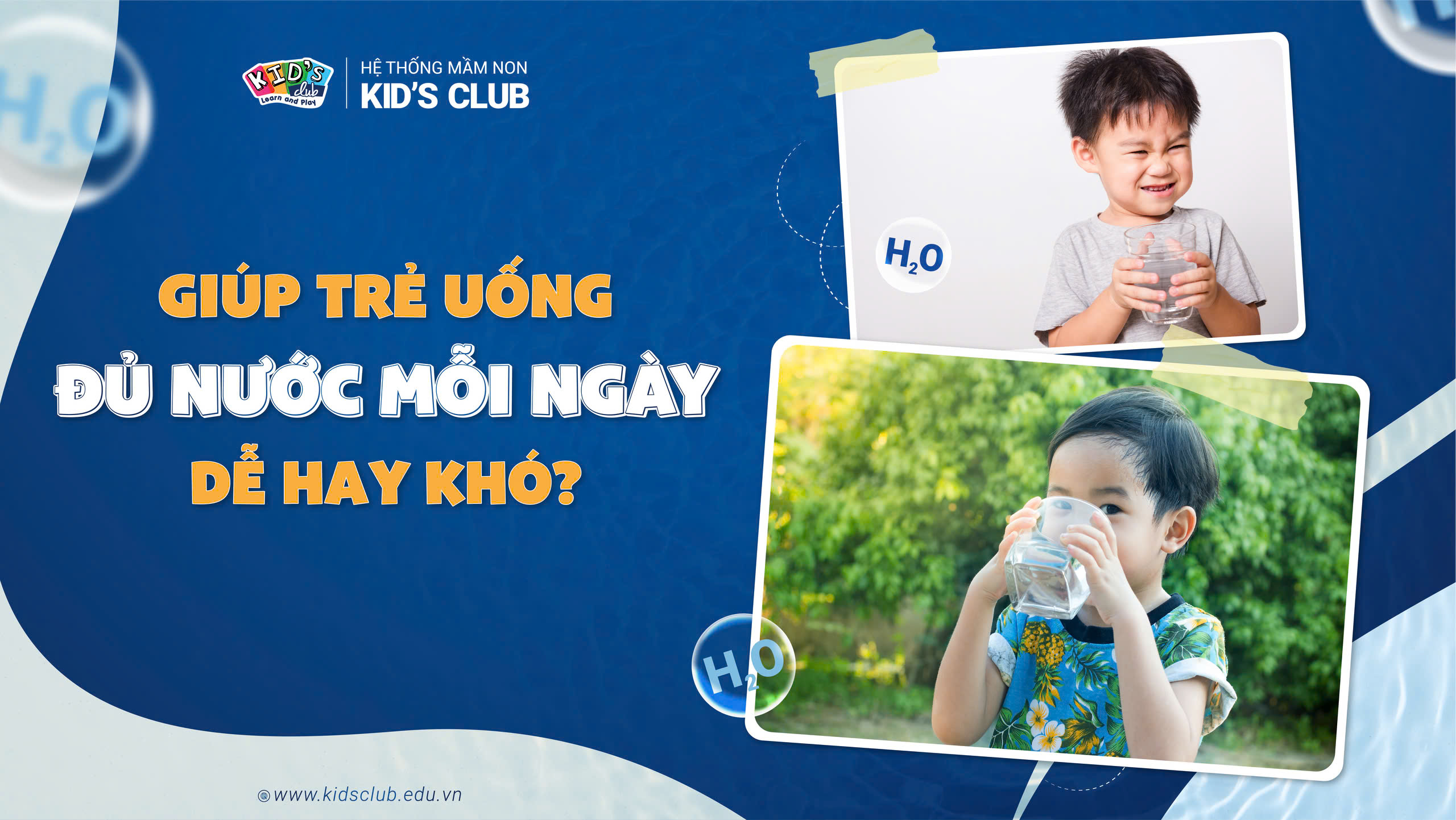 GIÚP TRẺ UỐNG ĐỦ NƯỚC MỖI NGÀY: BÍ QUYẾT BẢO VỆ SỨC KHỎE MÙA HÈ